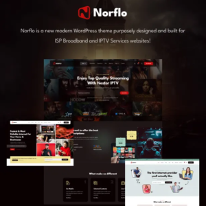 Norflo Dizi WordPress Tema