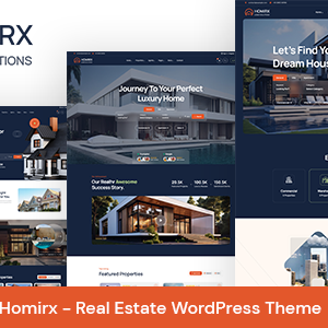 Homirx - Emlak WordPress Temasi