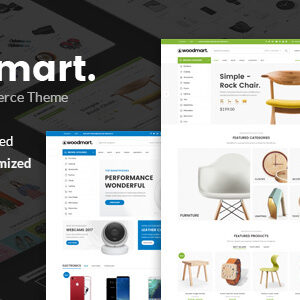 WoodMart Alışveriş Teması